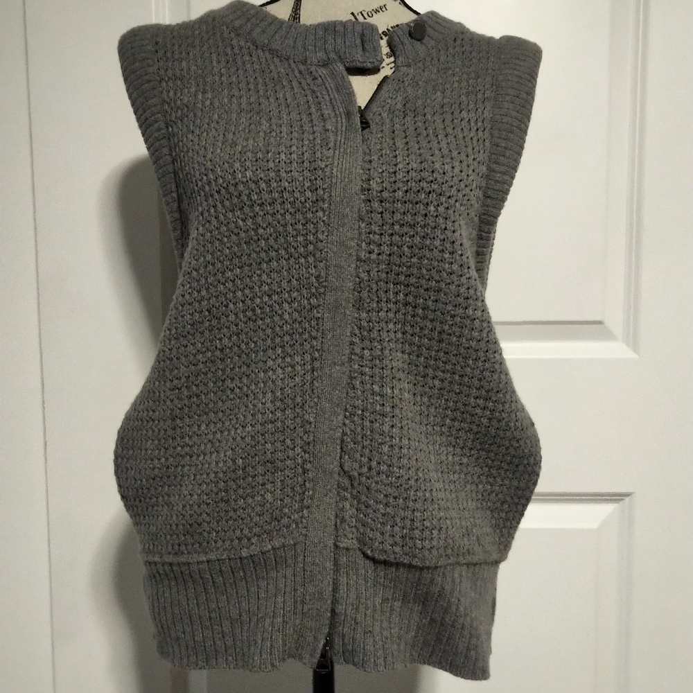 Armani Grey Sweater Vest- Size L
